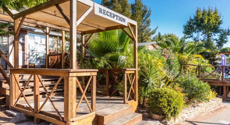 reception exterieur baie des anges